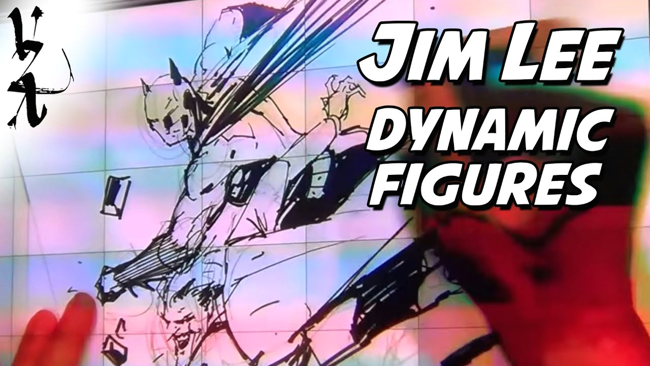 Video Drawing Animation Jim Lee How to Draw Dynamic Figures