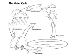 Water Cycle Drawing Easy 8 Best Water Cycle Diagram Images Water Cycle Teaching