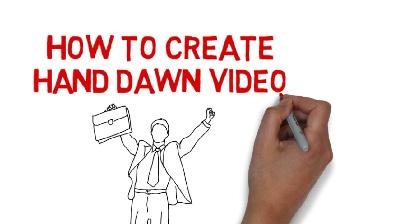 Whiteboard Hand Drawing Animation How to Create Hand Drawn Videos Whiteboard Videos Free Trial