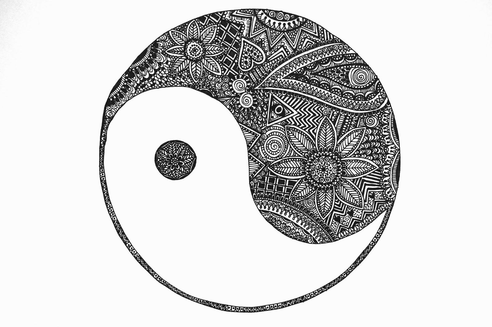 Yin Yang Drawing Ideas Yin Yang Drawing Yin Yang Yin Yang Art Cool Doodles