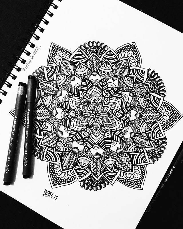 Zentangle Easy Drawings Pin by Lidia On Doodle It Zentangle Drawings Mandala