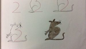 Animal Drawing From Numbers 20 Fun Kids Drawings with Number as A Base Drawing for