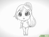 Animated Cartoon Characters to Draw Eine Chibi Figur Zeichnen 12 Schritte Mit Bildern Wikihow