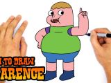 Animated Things to Draw How to Draw Clarence Clarence Show