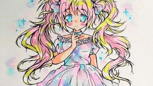 Anime Drawing with Color Stunning Manga Drawing by Kiricheart Using their Chameleon
