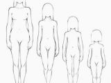 Anime Female Body Drawing Female Proportions at Different Ages by Styrbjorna On