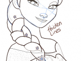 Anna Frozen Drawing Easy Step by Step How to Draw Elsa the Snow Queen From Disneys Frozen Drawing