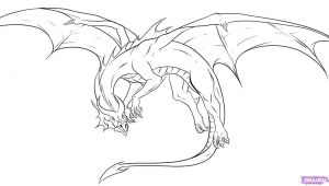 Awesome Drawing Of Dragons Awesome Drawings Of Dragons Drawing Dragons Step by Step Dragons