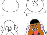 Body Parts Drawing Easy Lesson 01 Drawing Mr Potato Head Easy Drawings Art
