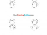 Boy Easy Drawing How to Draw A Boy Drawing Tutorials for Kids Easy