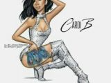 Cardi B Drawing 147 Best Cardi B Images In 2019 Cardi B Bacardi Baddie