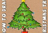 Cartoon Drawing Christmas Tree How to Draw A Cartoon Christmas Tree for Christmas with Easy Steps