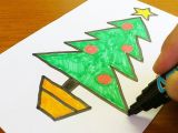 Cartoon Drawing for Class 3 Very Easy How to Draw A Christmas Tree Easy and Cute Art On