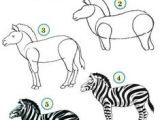 Cartoon Zebra Drawing Step by Step 45 Best Zebra Drawing Images Zebra Art Zebra Drawing Zebra Painting