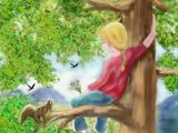 Cute Drawing Nature Wdptrees Colorful Colorsplash Cute Flower Nature People