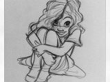 Cute Drawing Pictures Of Girls Doodle Of A Shy Girl Illustration Drawing Sketch Art