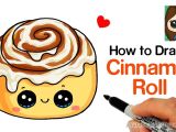 Cute Easy Apple Drawing How to Draw A Cinnamon Roll Cute and Easy Cute Drawings