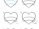 Donut Drawing Easy How to Draw A Mother S Day Heart Really Easy Drawing
