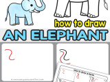 Drawing A Cartoon Elephant Step by Step How to Draw An Elephant A Step by Step Elephant Drawing Tutorial