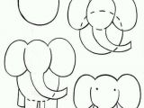 Drawing A Cartoon Elephant Step by Step How to Draw Cartoon Elephant Elephants Drawings Animal Drawings
