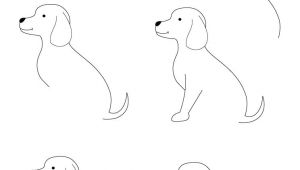 Drawing A Cute Dog Step by Step Drawing Animals Step by Step Children Coloring Pages Printable