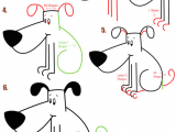 Drawing A Dog with Letters Big Guide to Drawing Cartoon Dogs Puppies with Basic Shapes for