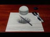 Drawing A Hole In Lined Paper 256 Best Drawing 3d Images 3d Drawings Drawing Techniques