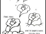 Drawing A Rose Beginners 163 Best How to Draw Rose Images Drawings Drawing Flowers How to