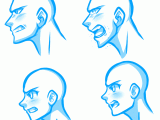 Drawing Angry Eyes How to Draw Angry Faces Anime Angry Face Step 1 Drawing People