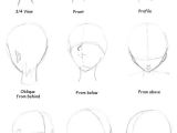 Drawing Anime Face Tutorial Manga Tutorial Head Direction by Mermaidundersea Deviantart Com On