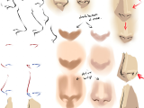 Drawing Anime Noses Drawing Anime Noses by Moni158 Deviantart Com Art Drawing
