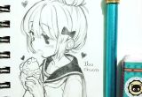 Drawing Anime On Paint Rico Taiyaki Kawaii Art Anime Art Drawings