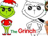 Drawing Cute Faces How to Draw the Grinch Easy Kids Fun Stuff Pinterest Cute