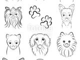 Drawing Dogs Hair Fotolia Comi I E I I I E E I Dog Line Drawing by Keko Ka E