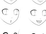 Drawing Easy Facial Expressions Basic Anime Expressions Art Guides References Drawings
