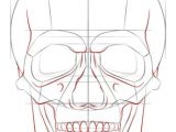 Drawing Easy Facial Expressions How to Draw A Human Skull Step by Step Drawing Tutorials for Kids