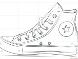 Drawing Easy Shoes How to Draw A Converse Shoe Step by Step Drawing Tutorials for Kids