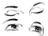 Drawing Eyes From the Side Sketch Closed Eyes Drawing Google Search Don T Look Back You Re Not