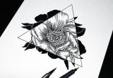 Drawing Flower Hat Art Drawing Flowers Hipster Sketch Triangle Zeichnen