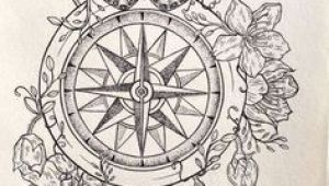 Drawing Flowers with A Compass 105 Best Clock and Compass Tattoo Images Tattoo Ideas Awesome
