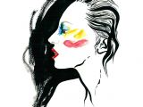 Drawing for Birthday Girl Lady Gaga Artpop Drawing by Art Peace Man