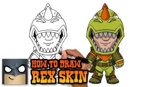 Drawing fortnite Things How to Draw Rex Skin fortnite Art Tutorial Youtube