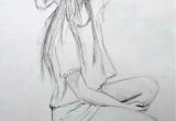 Drawing Ideas for Your Girlfriend Drawing Of A Sitting Modern Girl Girl Art Drawing Drawing Ideas