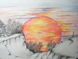 Drawing Ideas Sunset 7 Best Colored Pencil Drawings Images Colouring Pencils Color