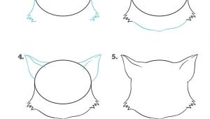 Drawing Of A Cat Step by Step How to Draw A Cat Face Really Easy Drawing Tutorial Drawing