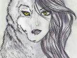 Drawing Of A Girl and A Wolf Pin by Evelyn Bone On Drawing In 2019 Drawings Art Art Drawings