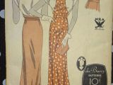 Drawing Of A Girl In A Dress Step by Step 1930s Style Square Neck Dress with Mock Bolero Detail and Slim Etsy