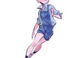 Drawing Of A Girl Jogging 408 Best Character Pose Walk Run Images Character Design