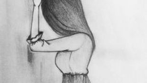 Drawing Of A Girl Looking Back Girl Fashion Dress Drawing Stripes Art Diy Drawings Art