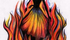 Drawing Of A Girl On Fire Girl On Fire Finally Getting to See the Hunger Games is Going to Be